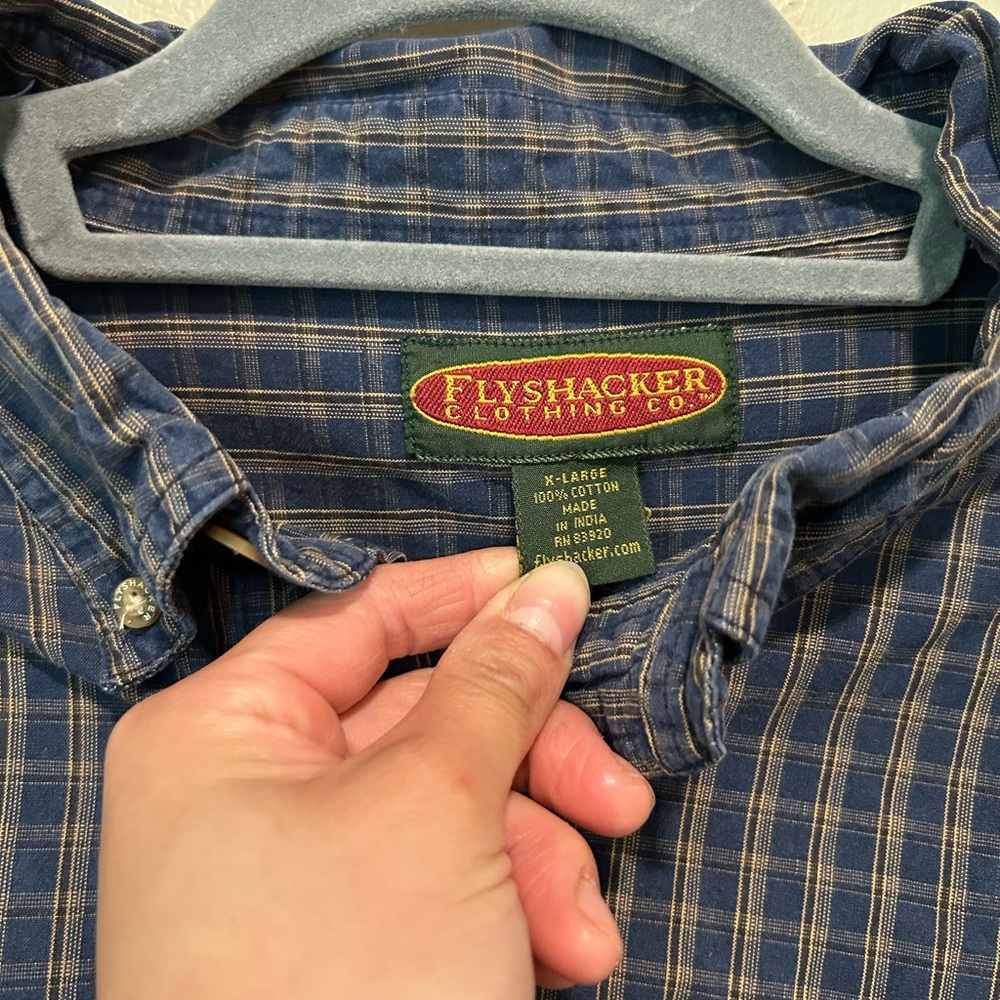 Flyshacker button down